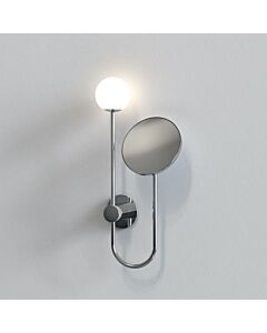 Astro Lighting - Orb - 1424001 - Chrome Mirrored Glass Frosted IP44 Bathroom Mirror Shaver Light