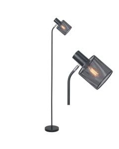 Troy - Black Floor Lamp