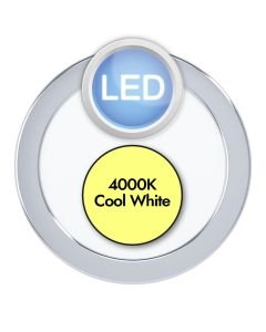Eglo Lighting - Fueva 5 - 99209 - LED Chrome White IP44 Bathroom Recessed Ceiling Downlight