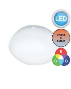 Eglo Lighting - Sileras-Z - 900129 - LED White 3 Light Flush Ceiling Light