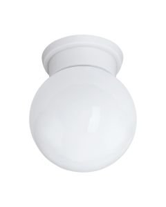 Eglo Lighting - Durelo - 94973 - White Glass Flush Ceiling Light