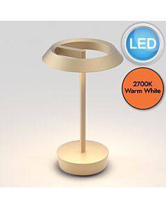 Astro Lighting - Halo - 1468003 - LED Light Bronze Touch Portable Table Lamp