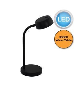 Eglo Lighting - Cabales - 99335 - LED Black Task Table Lamp