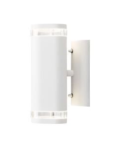 Konstsmide - Modena - 7512-250 - White 2 Light IP44 Outdoor Wall Washer Light