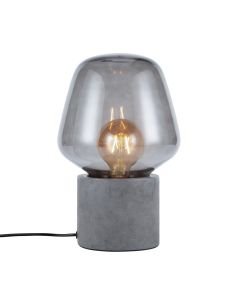Nordlux - Christina 20 - 48905050 - Grey Concrete Clear Glass Table Lamp