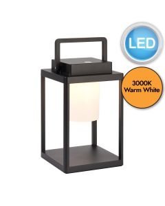 Endon Lighting - Voyage - 106801 - LED Black White IP44 Touch Outdoor Portable Lamp