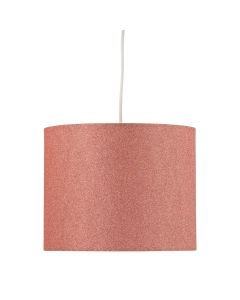 Pink Glitter 25cm Ceiling Light Shade