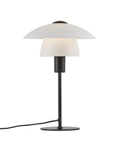 Nordlux - Verona - 2010875001 - Black Opal Glass Table Lamp