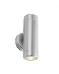 Saxby Lighting - Odyssey - St5008s - Stainless Steel Clear Glass 2 Light IP65 Outdoor Wall Washer Light