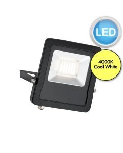 Saxby Lighting - Surge - 78966 - LED Black Clear Glass IP65 30W Outdoor Floodlight