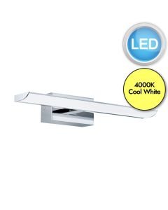 Eglo Lighting - Tabiano - 94612 - LED Chrome White 2 Light Bathroom Strip Wall Light