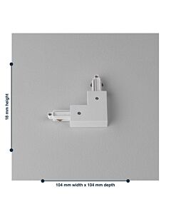 Astro Lighting - Track 90 Degree Corner Connector Left - 6020006