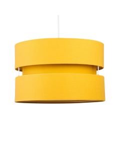 Ochre Layered Easy Fit Drum Light Shade