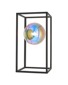 Shields - Black Iridescent Glass Table Lamp