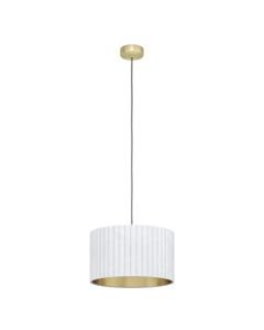 Eglo Lighting - Tamaresco - 39765 - Brushed Brass White Ceiling Pendant Light