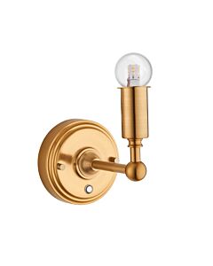 Endon Lighting - Burley Rechargeable - 110459 - LED Aged Brass Touch Wall Light