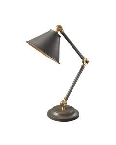 Elstead Lighting - Provence Element - PV-ELEMENT-GAB - Dark Grey Aged Brass Task Table Lamp