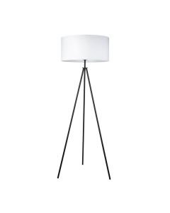 Endon Lighting - Tripod - 100365 - Black Vintage White Floor Lamp