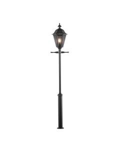 Konstsmide - Pallas - 550-750 - Black Outdoor Lamp Post