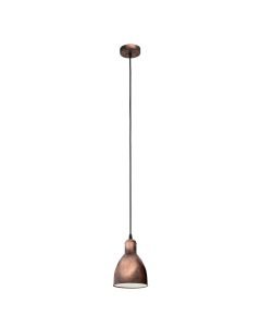 Eglo Lighting - Priddy 1 - 49492 - Antique Copper Ceiling Pendant Light