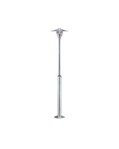Nordlux - Vejers - 25168031 - Galvanized Steel Clear Glass IP54 Outdoor Lamp Post