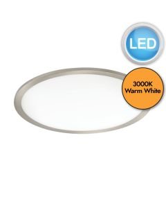Eglo Lighting - Fueva Flex - 98866 - LED Satin Nickel White Recessed Ceiling Downlight