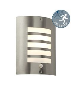 Saxby Lighting - Bianco - St031fpir - Stainless Steel Opal IP44 Outdoor Sensor Bulkhead Light
