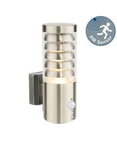 Saxby Lighting - Tango - 92532 - Stainless Steel Clear IP44 Outdoor Sensor Wall Light