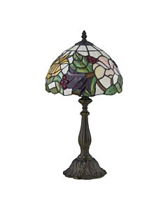 Burton - Tiffany Floral 47cm Table Lamp