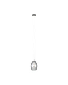 Eglo Lighting - Estanys - 39564 - Black Nickel Glass Ceiling Pendant Light