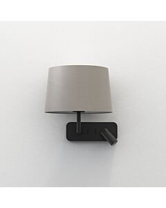 Astro Lighting - Side by Side - 1406002 & 5035005 - Black Putty Reading Wall Light