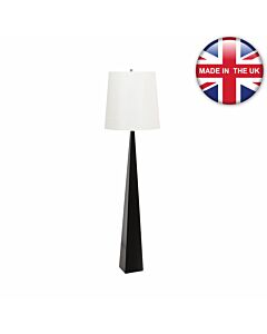 Elstead Lighting - Ascent - ASCENT-FL-BLK-W - Black White Floor Lamp