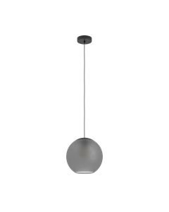 Eglo Lighting - Arangona - 390212 - Black Grey Glass Ceiling Pendant Light