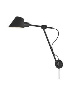 Nordlux - Stay Long - 2020455003 - Black Plug In Reading Wall Light