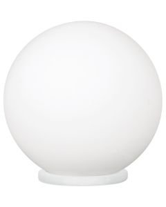 Eglo Lighting - Rondo - 85264 - White Glass Table Lamp