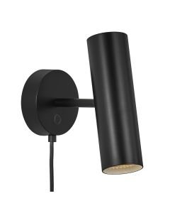 Nordlux - Mib 6 - 61681003 - Black Plug In Spotlight