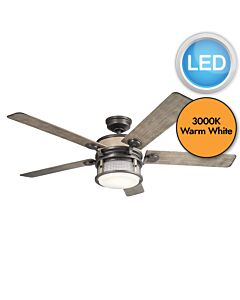 Elstead - Kichler - Ahrendale - 152cm Fan - Anvil Iron
