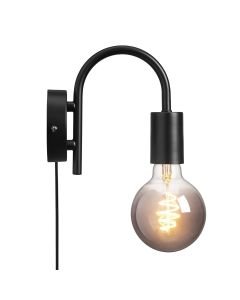 Nordlux - Paco - 2112071003 - Black Plug In Wall Light