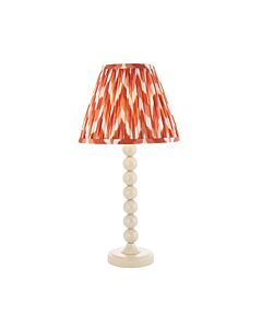 Endon Lighting - Higgledy & Zigzag 25cm - 114688 - White Orange Table Lamp With Shade