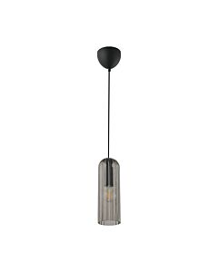 Nordlux - Miella - 2412523047 - Black Smoked Glass Ceiling Pendant Light