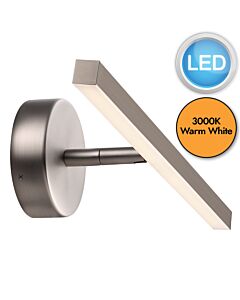 Nordlux - Ip - 2410401032 - LED Steel IP44 Bathroom Strip Wall Light
