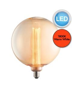 Endon Lighting - Globe - 80169 - LED E27 ES - Filament Light Bulb - 200mm dia