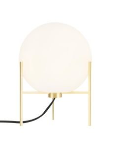 Nordlux - Alton - 47645001 - Brushed Brass Opal Glass Table Lamp