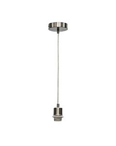 Carss - Satin Nickel Ceiling Pendant Suspension Kit for Easy Fit Shades