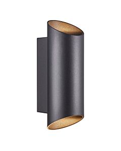 Nordlux - Nico Round 22 - 2218231003 - Black 2 Light IP54 Outdoor Wall Washer Light