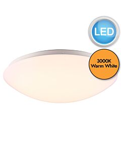 Nordlux - Ask 36 - 45376001 - LED White IP44 Bathroom Ceiling Flush Light