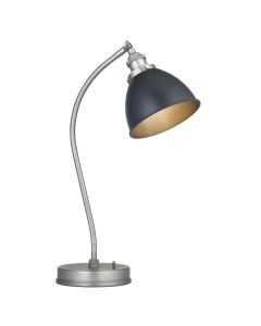 Endon Lighting - Franklin - 98752 - Aged Pewter Black Task Table Lamp