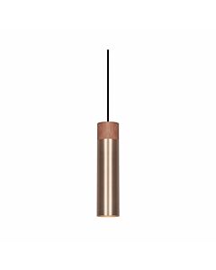 Nordlux - Tilo - 2410453035 - Brass Wood Ceiling Pendant Light