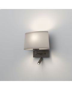Astro Lighting - Park Lane Reader LED 1080051 & 5034004 - Bronze Reading Light with Putty Shade
