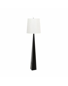 Elstead Lighting - Ascent - ASCENT-FL-BLK-W - Black White Floor Lamp